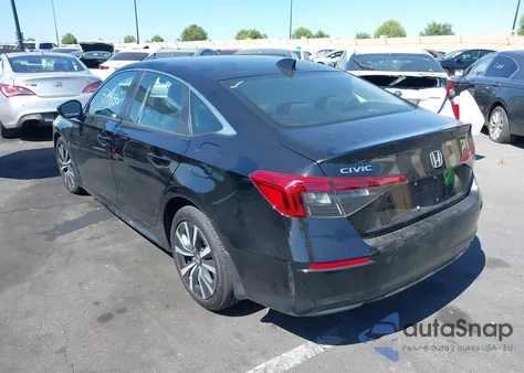 2023 Honda Civic Ex/Ex W/O Bsi z USA, uszkodzony, nr VIN 2HGFE1F77PH303418